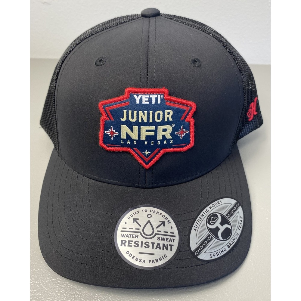 NFR Juniors Yeti Snapback Trucker hat Las Vegas Black